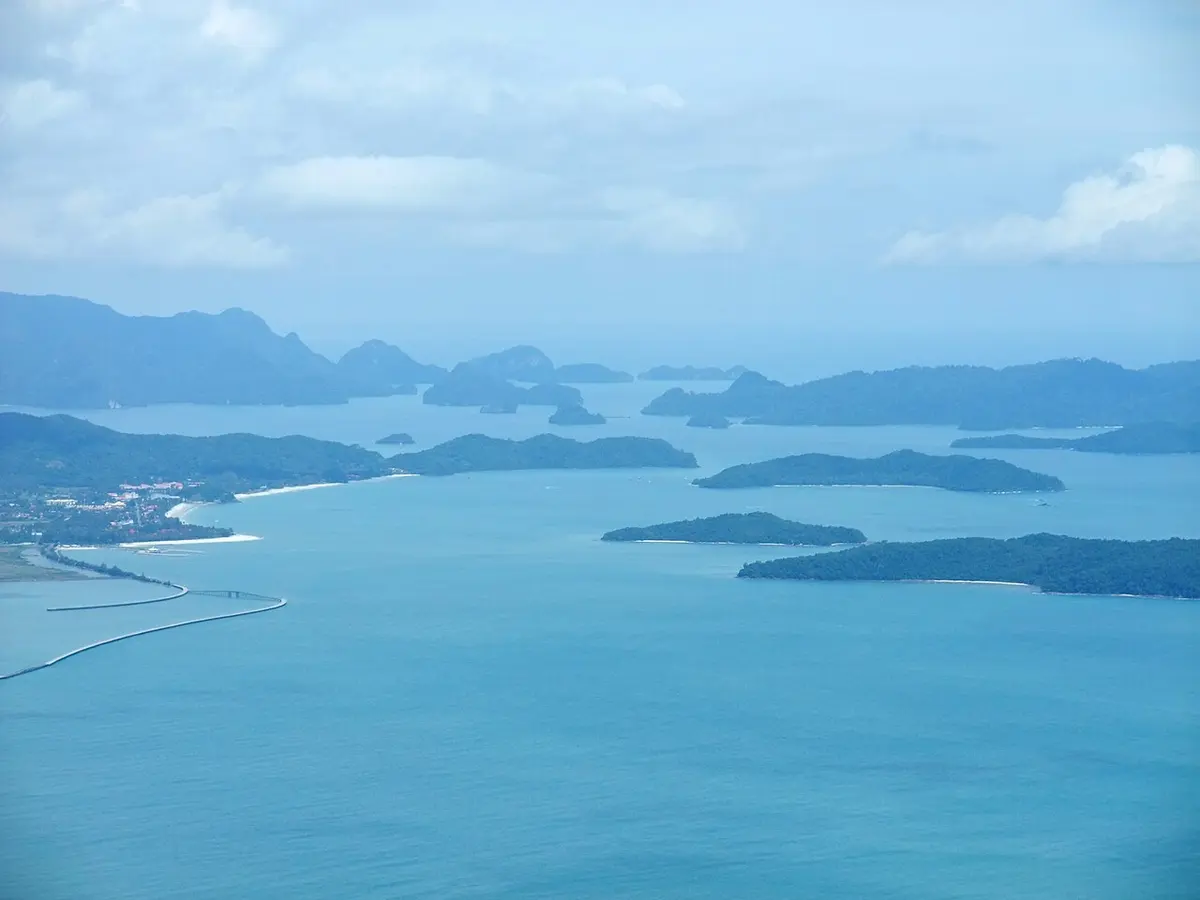 Pantai Cenang beach on Langkawi