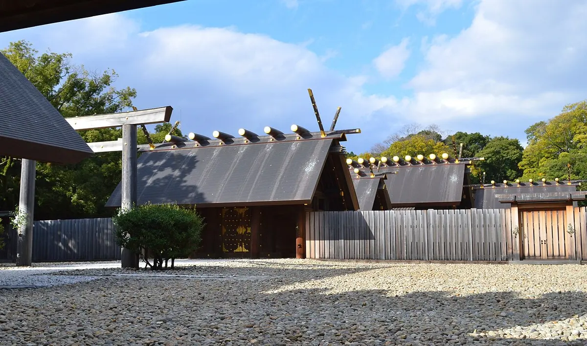 The main shrine buildings of Atsuta Shrine