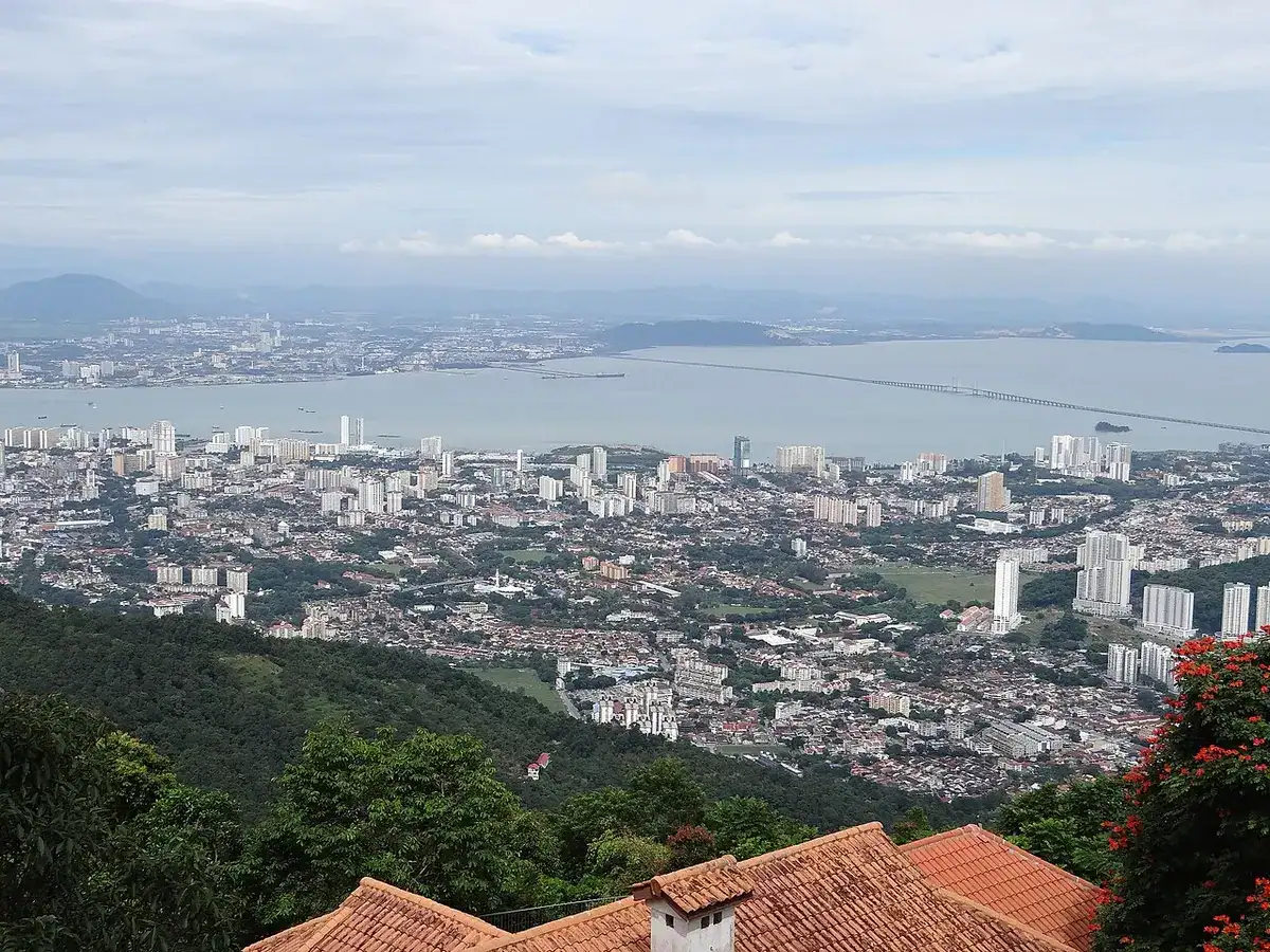 George Town seen from Penang Hill