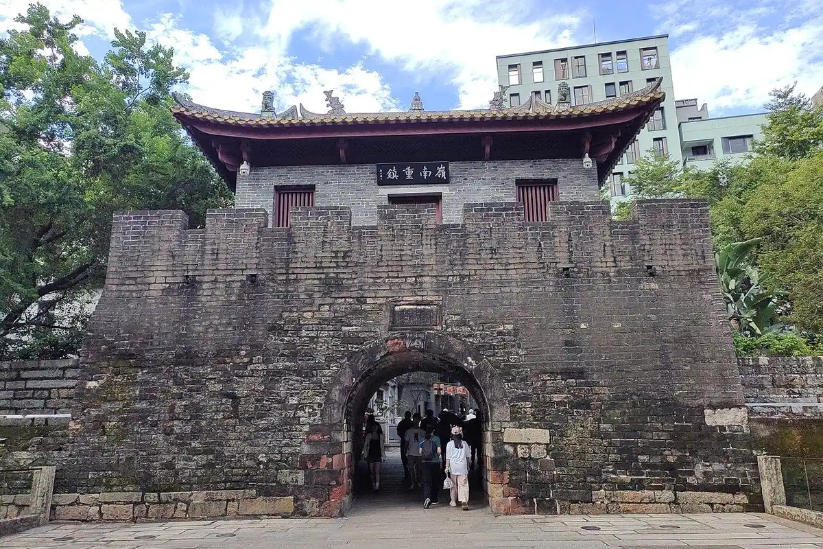 The south gate of Nantou Ancient Town in Shenzhen.